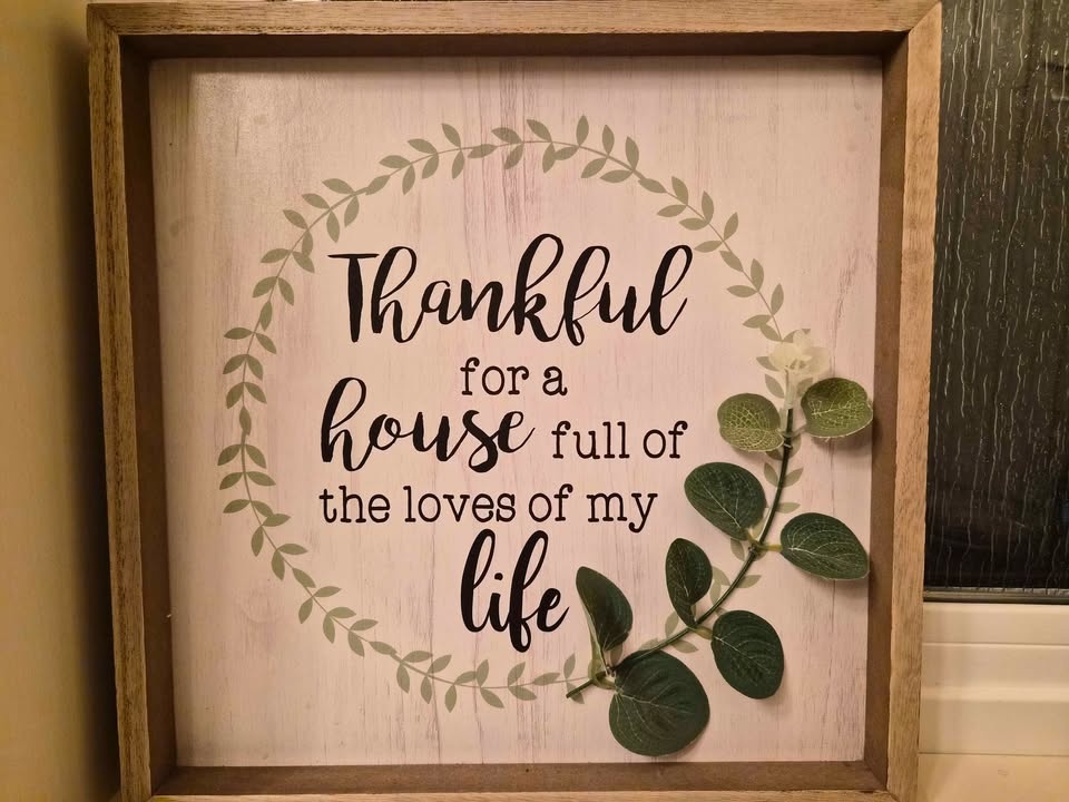 Wall picture art with a lovely message - photo 2