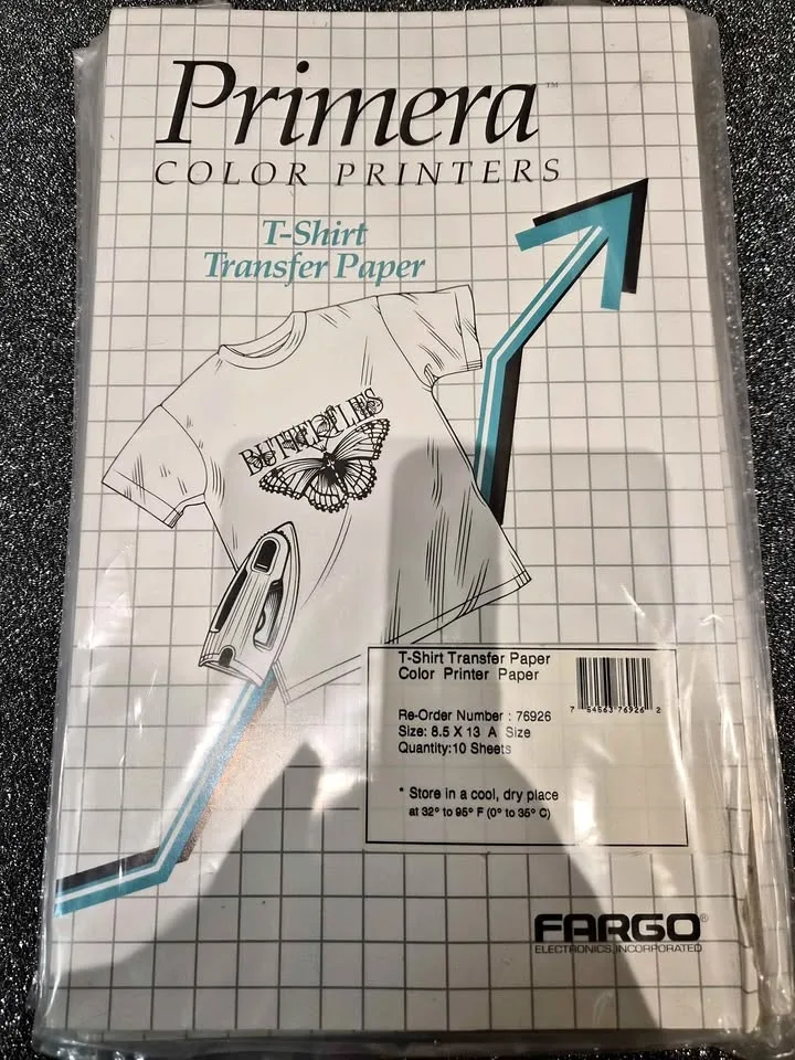 tranfer paper primera color printer t-shirt tranfer paper thumbnail