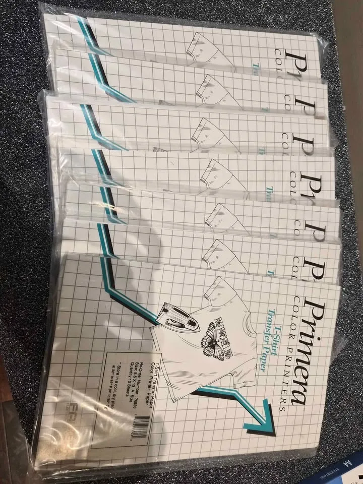 tranfer paper primera color printer t-shirt tranfer paper image indicator(3)