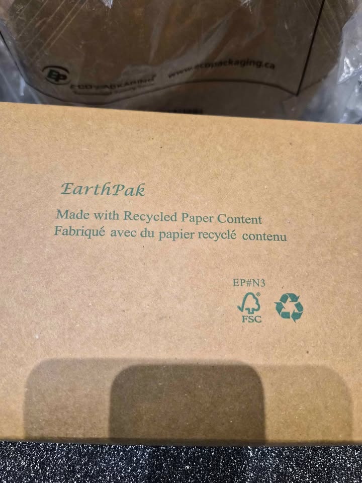 Eco-Packaging Earth Pack No. 3 &4 kraft paper food box - photo 3