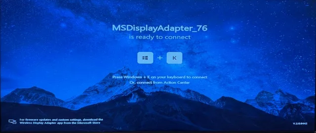 Microsoft Wireless Display Adapter image indicator(2)