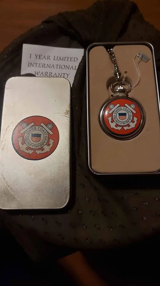United States coast guard pocket watch 1790 - Original box image indicator(3)