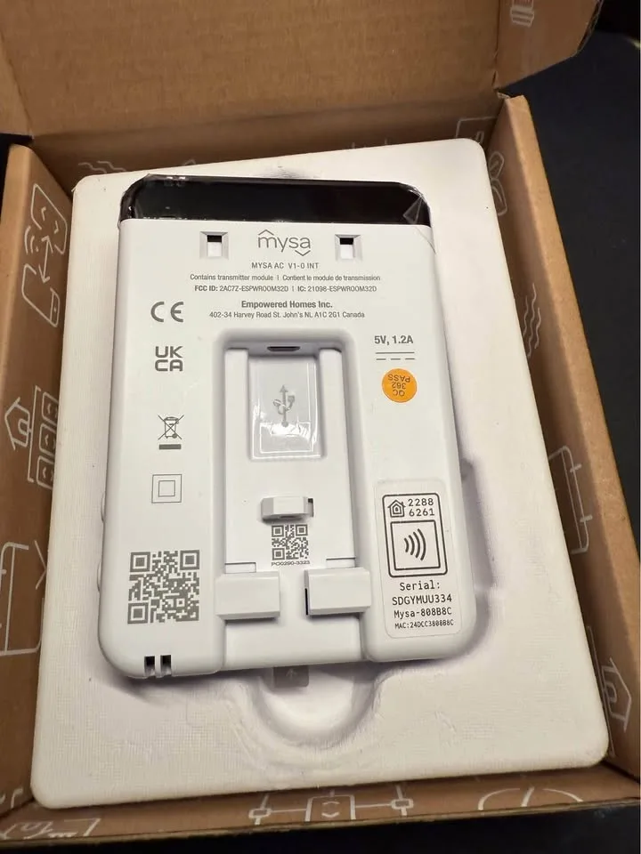 Mysa Smart Thermostat image indicator(8)