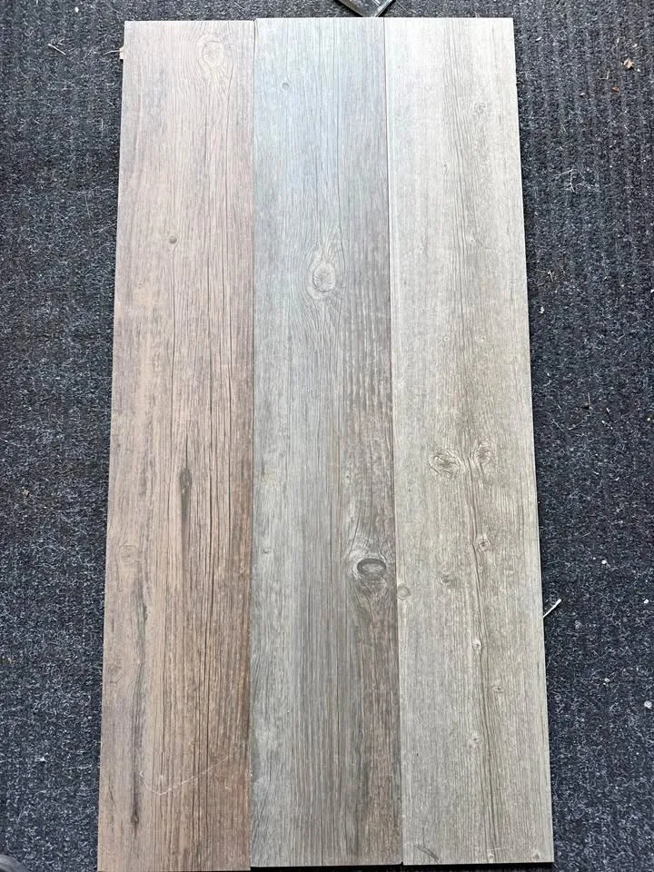 Porcelain tiles 6”x36” - wooden look - NEW