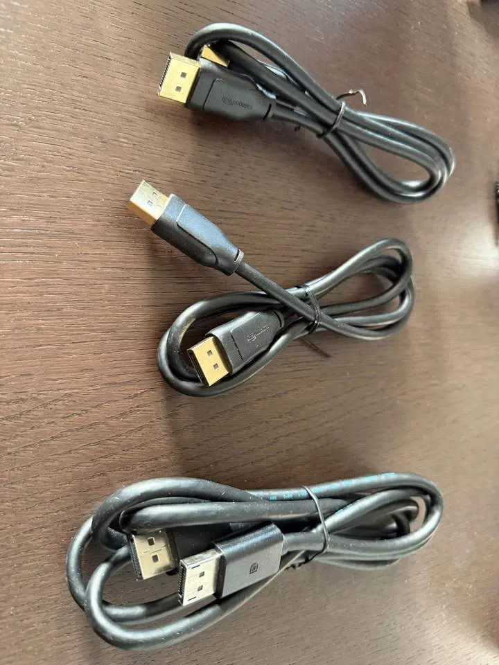 Trendnet 2 port DUAL monitor KVM switch + cables image indicator(7)