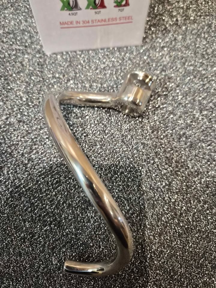 Stainless Steel Dough Hook for KitchenAid Bowl-Lift Mixer - photo 2