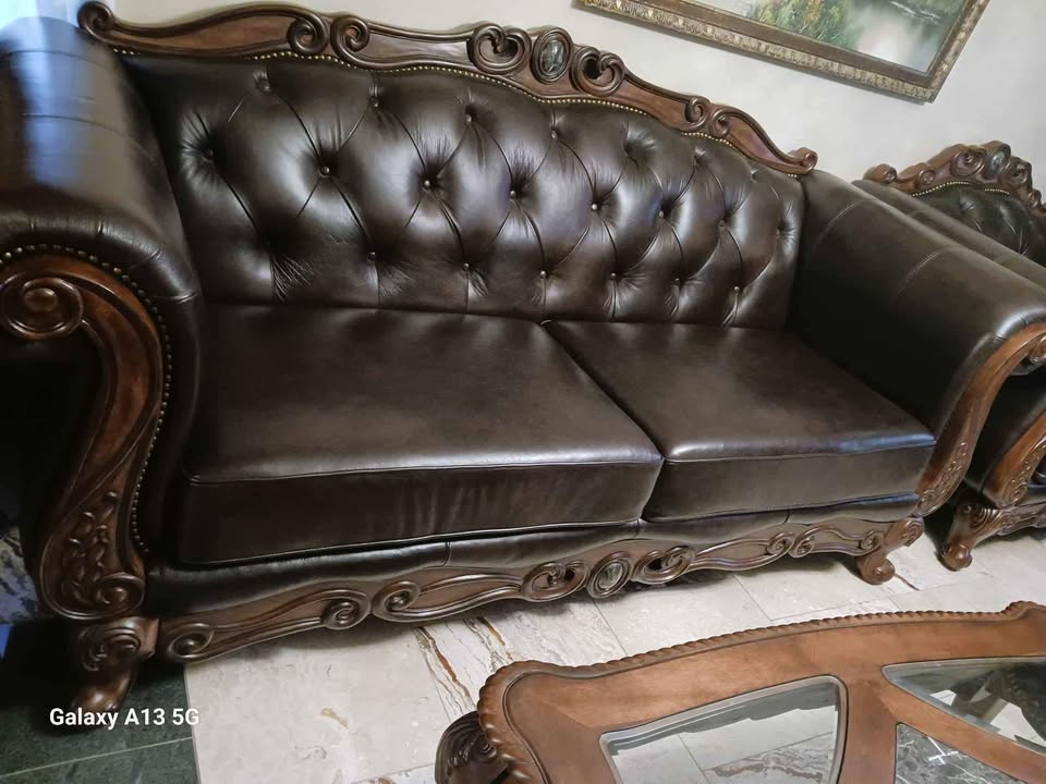 1 Piece Leather Sofa - photo 2