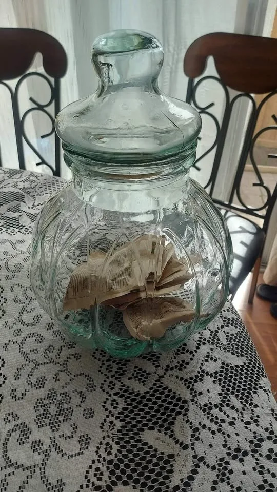 Large Green Vintage Jar image indicator(3)