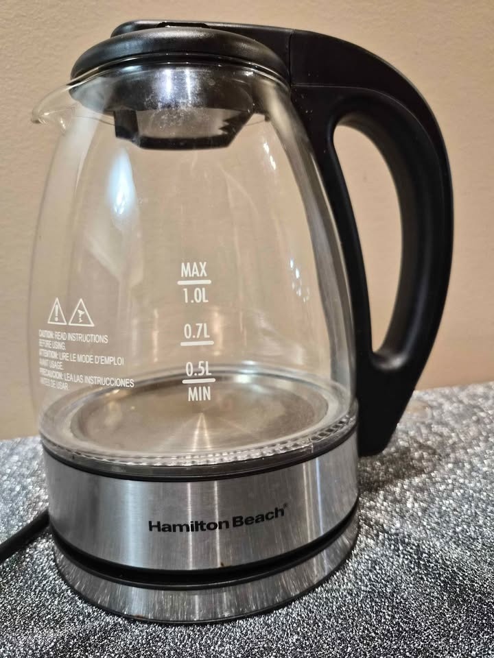 Hamilton Beach Compact 1 Liter Glass Kettle - photo 2