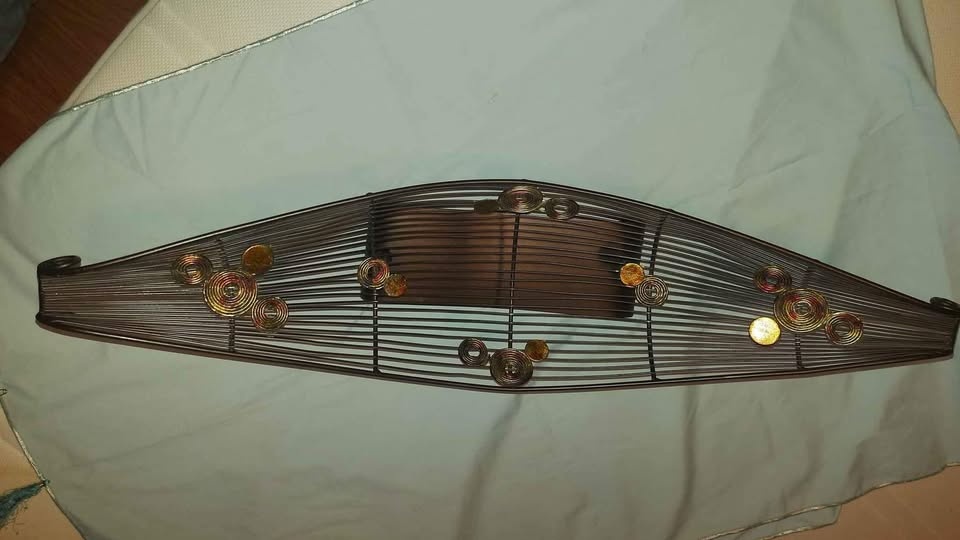 Mid Century Boat Wire Basket or Gondola 70's - photo 2