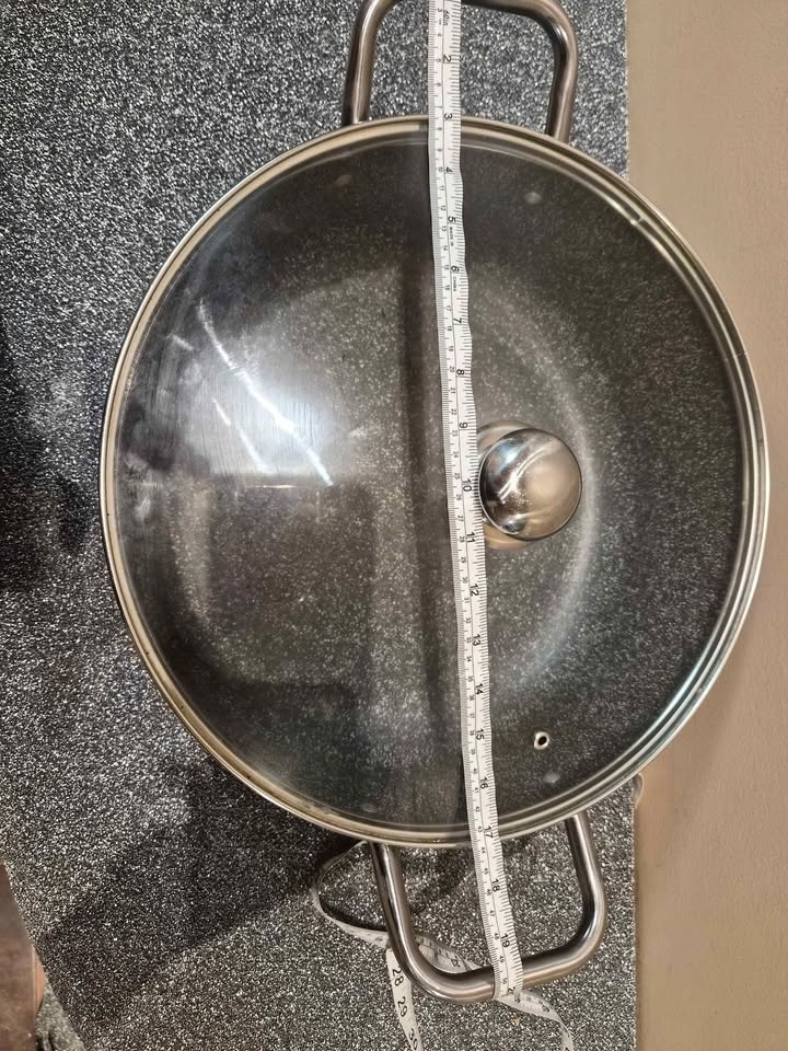 Made In Italy Domo Dutch Oven Non Stick Pot With Glass Lid - photo 2