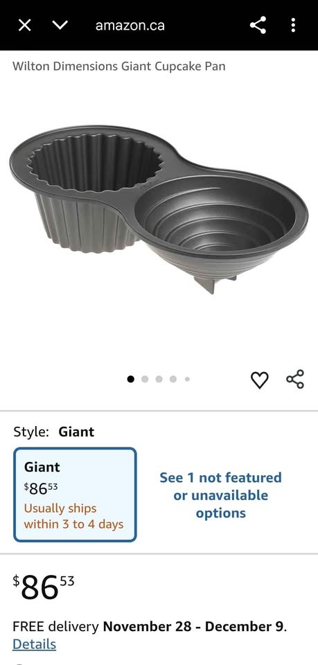 Cupcake Pan 3D Wilton Dimensions Giant - photo 5
