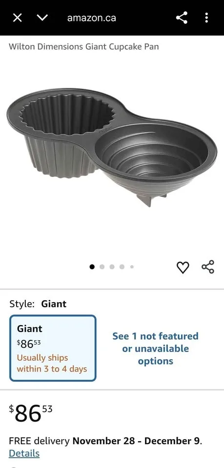 Cupcake Pan 3D Wilton Dimensions Giant image indicator(5)