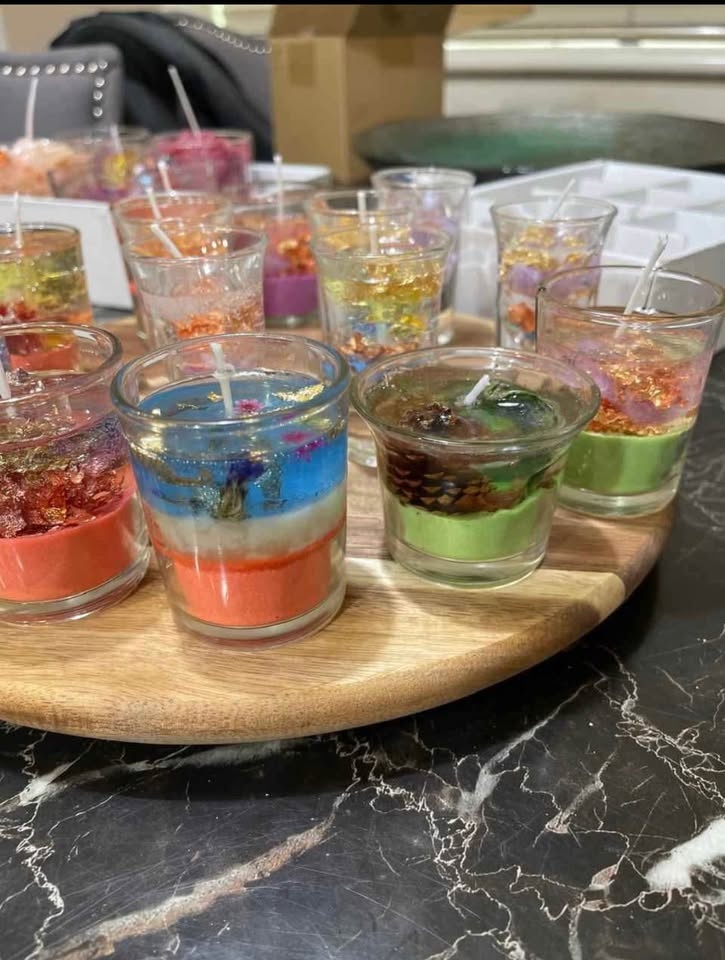 Beautiful Hand-made Gel Candles - photo 2