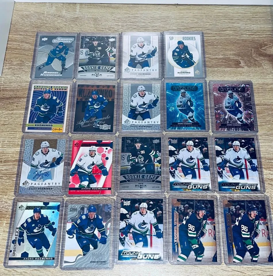 Vancouver Canucks Andrei Kuzmenko Hockey Card lot $25