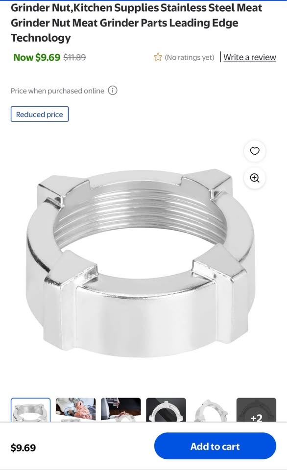 Hamilton Beach Meat Grinder & Sausage Stuffer - photo 3