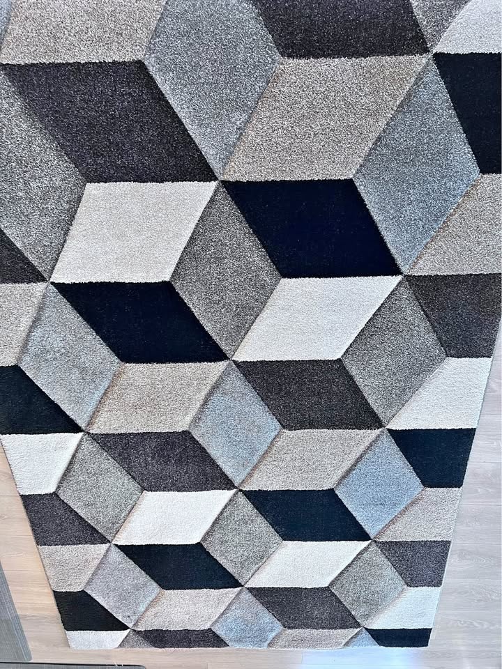 5x7 Brown Rug – Used Like New (move out sale!)