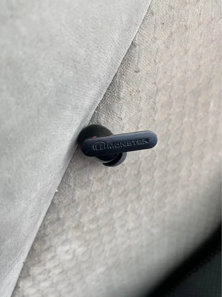 Monster N-Lite Clear Talk Wireless right side ear bud thumbnail