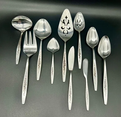 Silverplated Flatware Set Service for 12 image indicator(2)