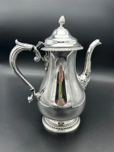 GORHAM KENWOOD 3 PC SILVER PLATE COFFEE POT SET image indicator(8)