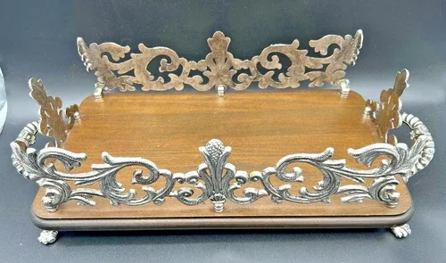 Vitreon Cocktail Set 1950s Silver Ombré MCM image indicator(4)