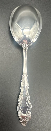 GORHAM LUXEMBOURG SILVERPLATE BERRY SPOON - photo 2