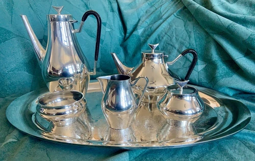 Reed & Barton Silver Plate Tea & Coffee Service