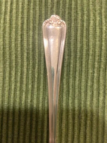 Floral Repousse Berry Spoon 5.75" image indicator(3)