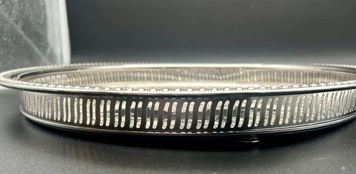 Webster Wilcox “Brandon Hall” 13” Silverplated Tray 75726 - photo 5