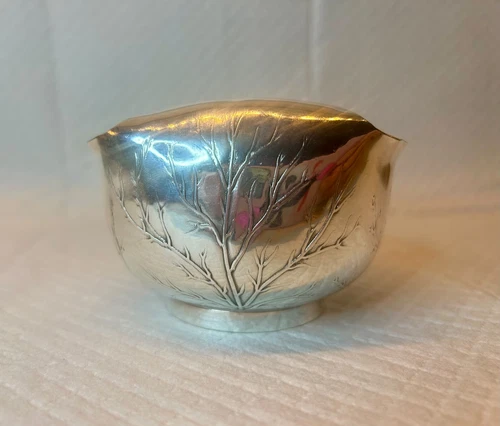 Gorham Silver Plated Creamer and Sugar Bowl with Stand - photo 5