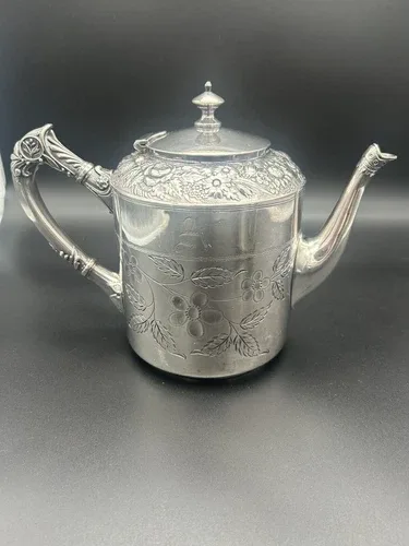 Mermod Jaccard & Co. Two Art Nouveau Tea Coffee Pots image indicator(5)