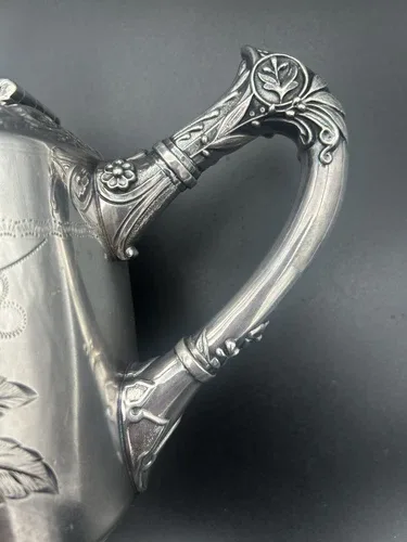 Mermod Jaccard & Co. Two Art Nouveau Tea Coffee Pots image indicator(7)