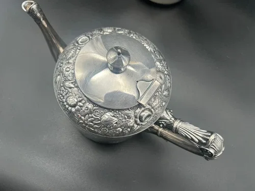 Mermod Jaccard & Co. Two Art Nouveau Tea Coffee Pots image indicator(10)