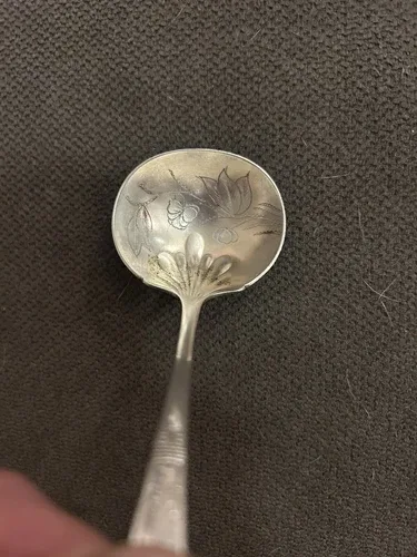 VICTOR 1882 Creme Ladle Towle Silverplate FLORENCE image indicator(3)
