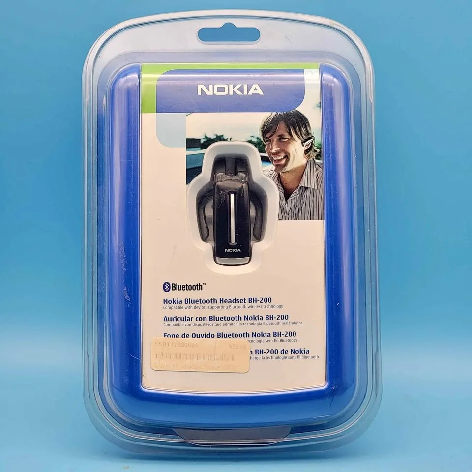 🥳NEW SEALED🤩 Nokia BH-200 BLUETOOTH HEADSET