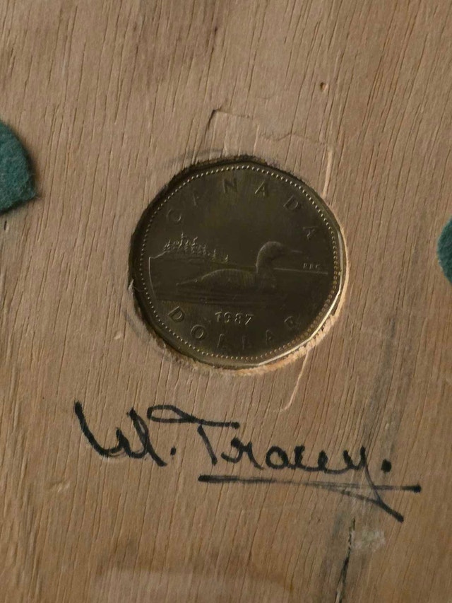 Loon Carving Master Carver Weldon Tracey 1987 - photo 5