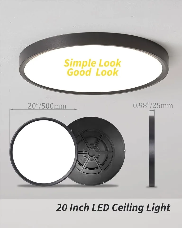 Bright Future Lighting LED Flush Mount Ceiling Light Fixture image indicator(2)