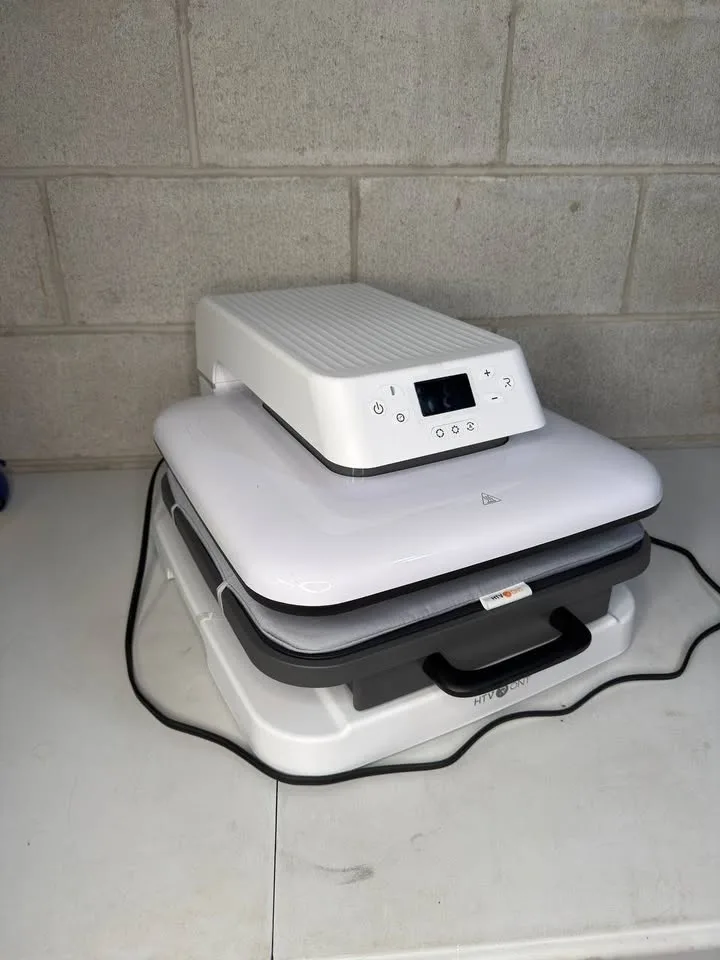 HTVRONT Auto Heat Press Machine for T Shirts - 15x15 image indicator(5)