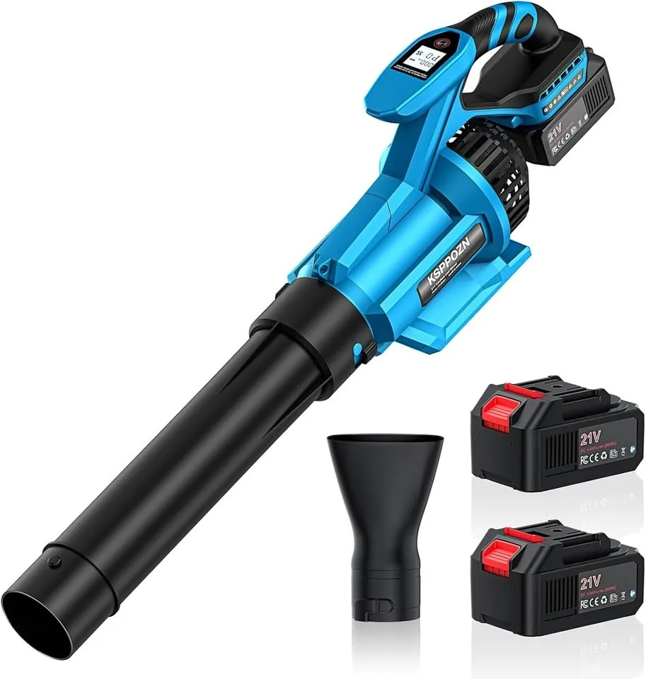 KSPPOZN Cordless Leaf Blower, 650 CFM / 280 MPH image indicator(3)