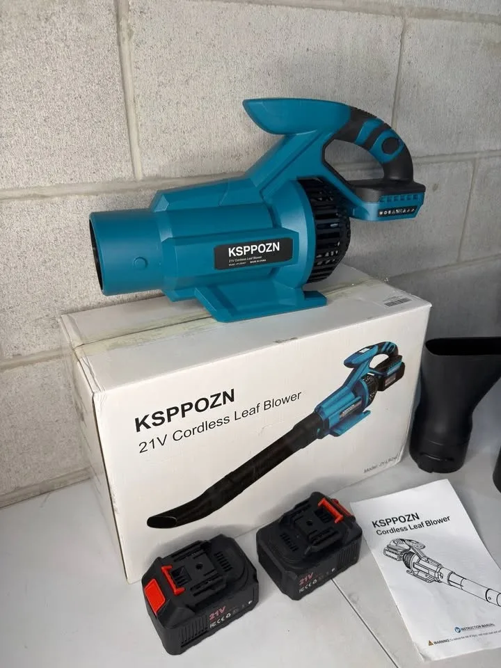 KSPPOZN Cordless Leaf Blower, 650 CFM / 280 MPH image indicator(5)