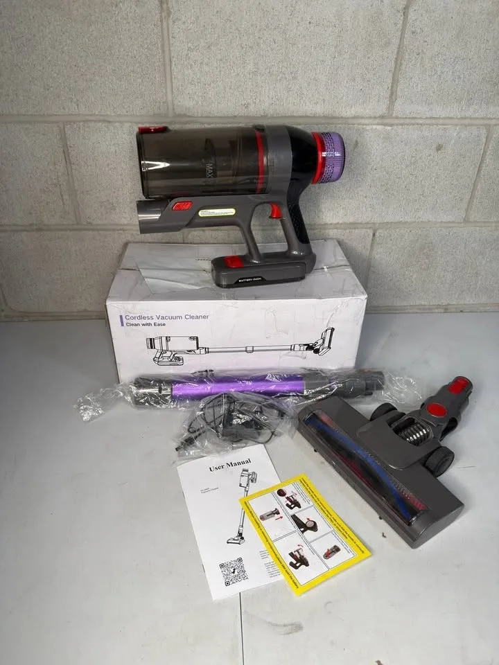 MQDXE Cordless Stick Vacuum Cleaner: 550W Powerful Suction image indicator(3)