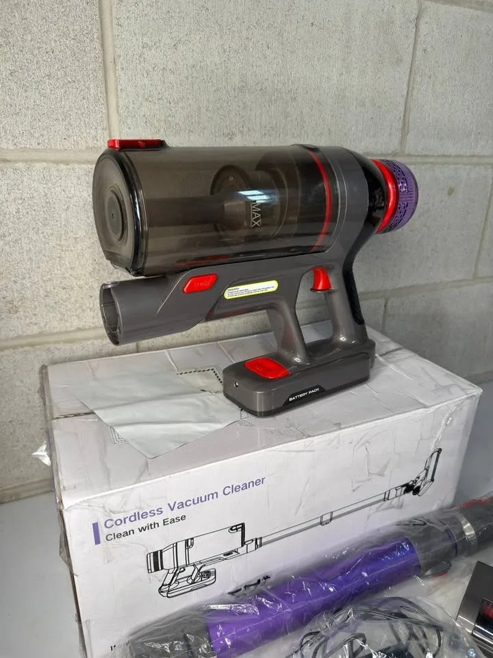 MQDXE Cordless Stick Vacuum Cleaner: 550W Powerful Suction image indicator(4)