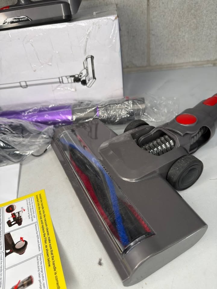 MQDXE Cordless Stick Vacuum Cleaner: 550W Powerful Suction - photo 5