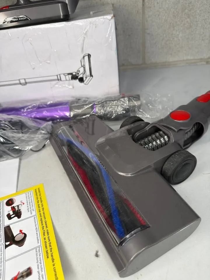 MQDXE Cordless Stick Vacuum Cleaner: 550W Powerful Suction image indicator(5)