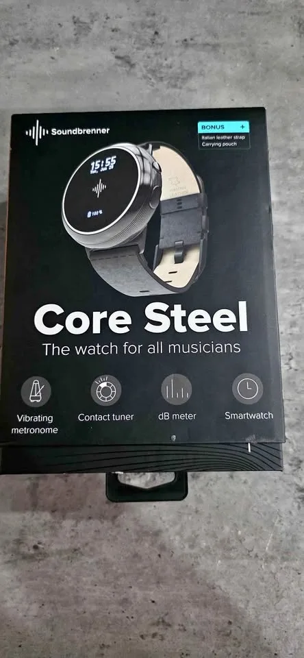 Soundbrenner core Steel metronome smart watch