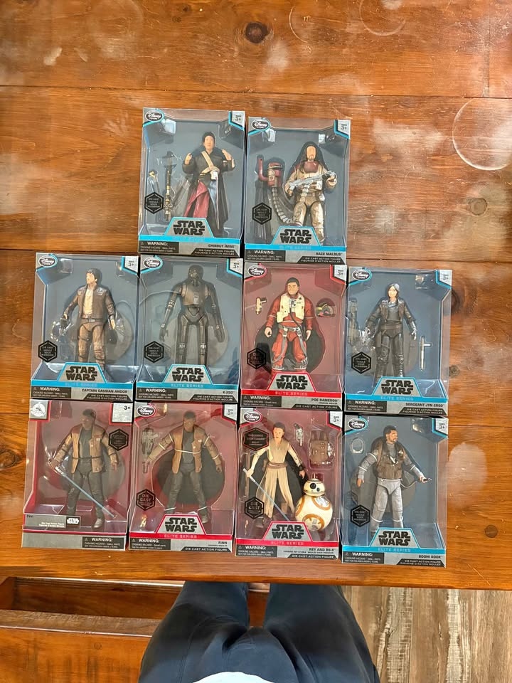 Star wars Elite Series Die Cast Figures ($15 each)