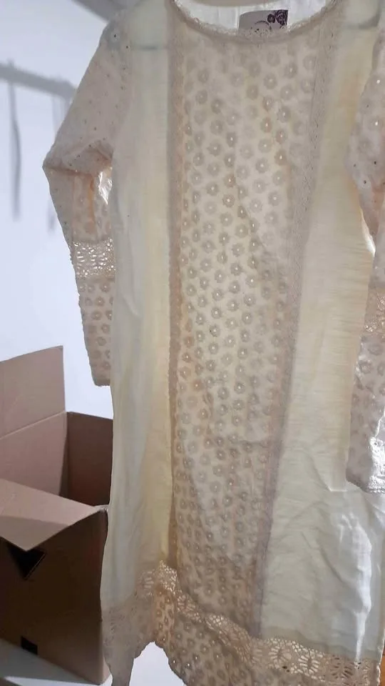 Salwer kamiz/ kurti pant set for women with orna