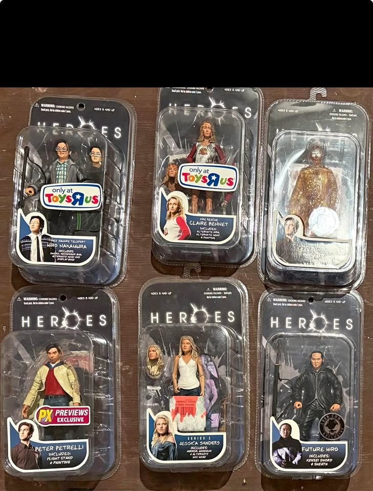 Heroe’s Figures ($40 for the set)