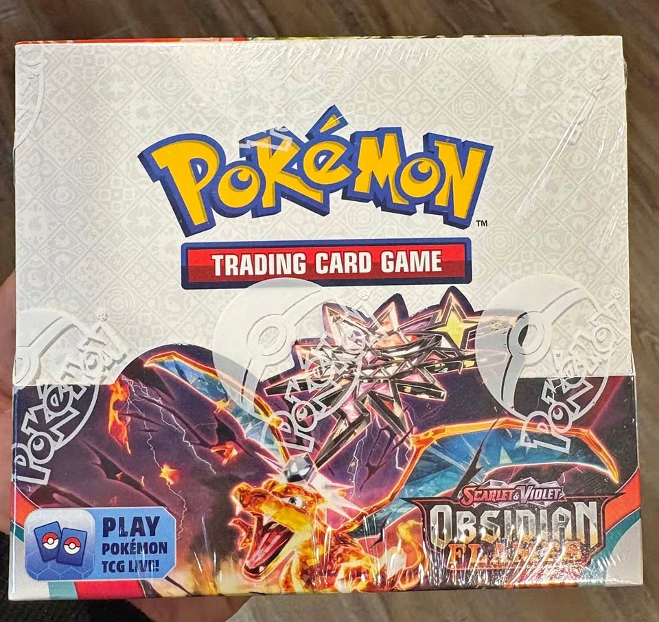 Pokemon Obsidian Flames booster box