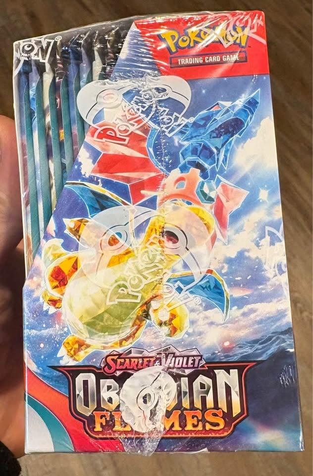 Pokemon Obsidian Flames booster box - photo 3